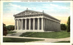 Parthenon, Centennial Park Nashville, TN Postcard Postcard