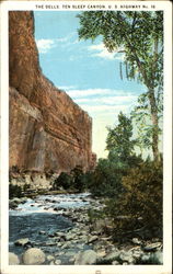 The Dells Ten Sleep Canyon, U. S. Highway No. 16 Postcard