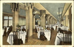 Grand Canyon Hotel Dining Room Postcard