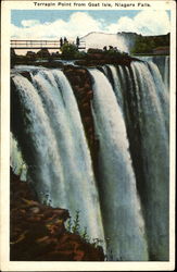 Terrapin Point From Goat Isle Niagara Falls, ON Canada Ontario Postcard Postcard