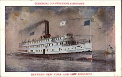 Colonial Navigation Company Postcard