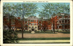 St. Vincent Hospital Green Bay, WI Postcard Postcard