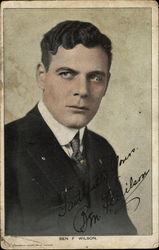 Ben. F. Wilson Actors Postcard Postcard