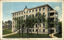 Clarkson Memorial Hospital Postcard