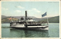 Str. Sagamore On Lake George Steamers Postcard Postcard