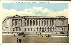 The Library, 19th and parkway Postcard