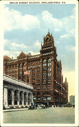 Broad Street Station Philadelphia, PA Postcard Postcard