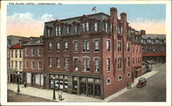 The Plaza Hotel Harrisburg, PA Postcard Postcard