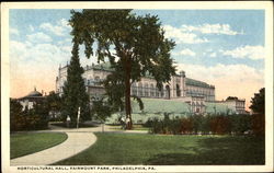 Horticultural Hall, Fairmount Park Postcard