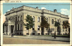 Public Library Postcard