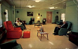 Men's Lounge Room, 240 Lafayette Ave. Grand Rapids, MI Postcard Postcard