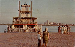 Sandbar Wilderness Riverboats Postcard Postcard