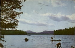 A Typical Summer's Day At Simon Pond Postcard