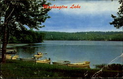 Washington Lake Yulan, NY Postcard Postcard