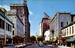 Bull Street, Wright Square Postcard