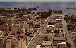 Air View Of Downtown St. Petersburg Postcard