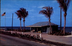 Palm Beach County Welcome Station, U. S. #1 Juno Beach, FL Postcard Postcard