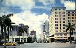 Flagler Street Postcard