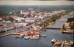 Air View Of Daytona Beach Postcard