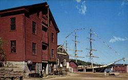 Mystic Seaport A Living Maritime Museum Postcard