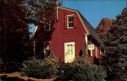 The Nathan Hale Schoolhouse New London, CT Postcard Postcard