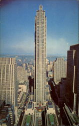 Rockefeller Center Postcard