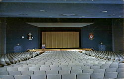 Auditorium In James Franklin Bell Hall Fort Leavenworth, KS Postcard Postcard