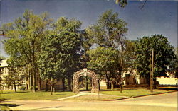 Baker University Baldwin City, KS Postcard Postcard