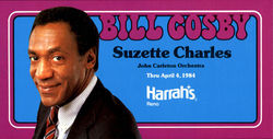 Bill Cosby Suzette Charles Celebrities Postcard Postcard