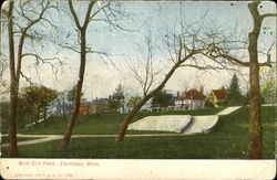 New City Park Escanaba, MI Postcard Postcard