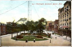 Washington Boulevard Postcard