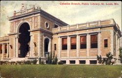 Cabanne Branch Public Library St. Louis, MO Postcard Postcard