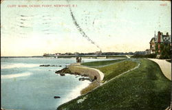 Cliff Walk, Ochre Point Postcard