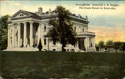 Elmendorf Farm Green Hills Home Of J. B. Haggin Lexington, KY Postcard Postcard