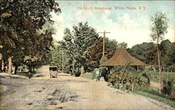 On South Broadway White Plains, NY Postcard Postcard