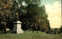 Soldiers Monument Postcard