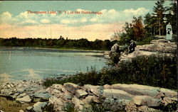 Thompson's Lake Thompsons Lake, NY Postcard Postcard