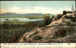 The Fulton Chain From Bald Mountain Old Forge, NY Postcard Postcard