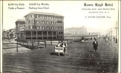 Raven Royd Hotel, Chelsea Ave. and Ocean End Atlantic City, NJ Postcard Postcard