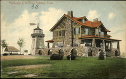 Residence L. C. Peck Redding, CT Postcard Postcard