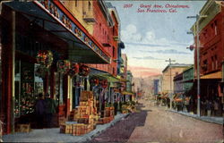 Grant Ave, Chinatown Postcard