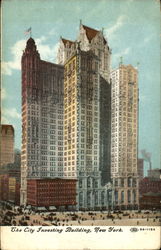 The City Investing Building New York City, NY Postcard Postcard