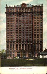 Washington Building New York City, NY Postcard Postcard