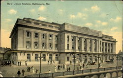 New Union Station Baltimore, MD Postcard Postcard