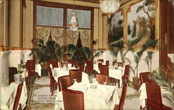 A Corner In The Dining Room New Hotel Monteleone New Orleans, LA Postcard Postcard