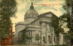 Catholic Cathedral, 18th and Race Sts. Postcard