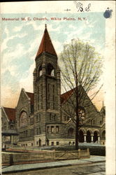 Memorial M. E. Church Postcard