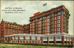 Hotel Strand Atlantic City, NJ Postcard Postcard