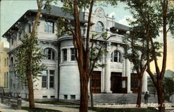 The Public Library Salt Lake City, UT Postcard Postcard