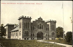 Armory Ohio Soldiers And Sailors Orphans Home Xenia, OH Postcard Postcard